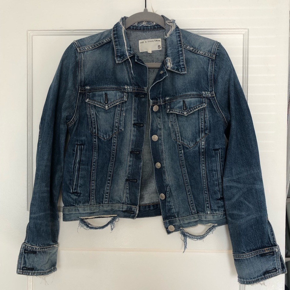 Distressed denim jacket - Rag & Bone